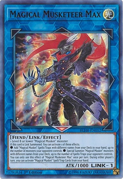 Magical Musketeer Max (Ultra Rare) [BLHR-EN052-UR]