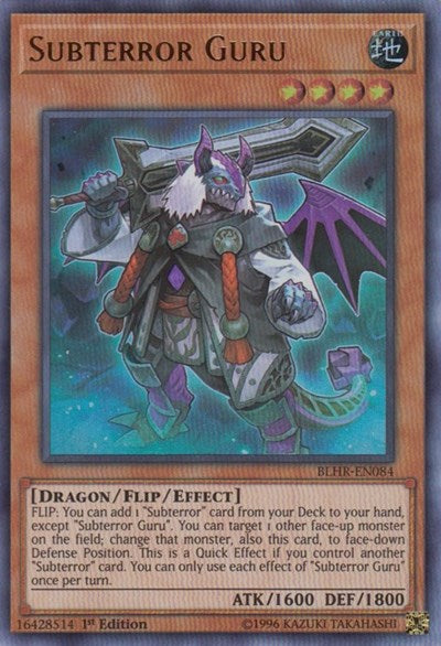 Subterror Guru (Ultra Rare) [BLHR-EN084-UR]