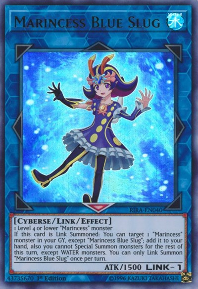 Marincess Blue Slug (Ultra Rare) [RIRA-EN040-UR]