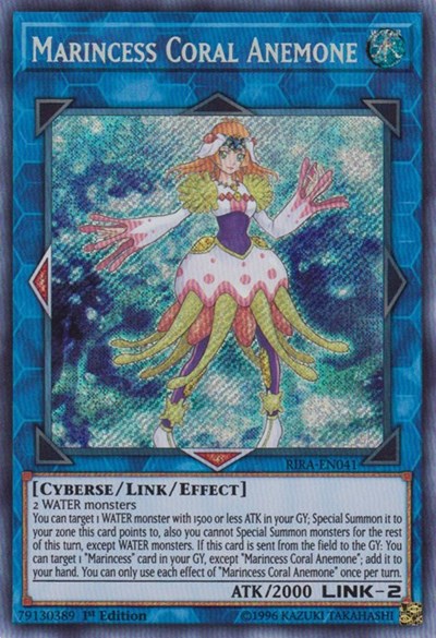 Marincess Coral Anemone (Secret Rare) [RIRA-EN041-SeR]