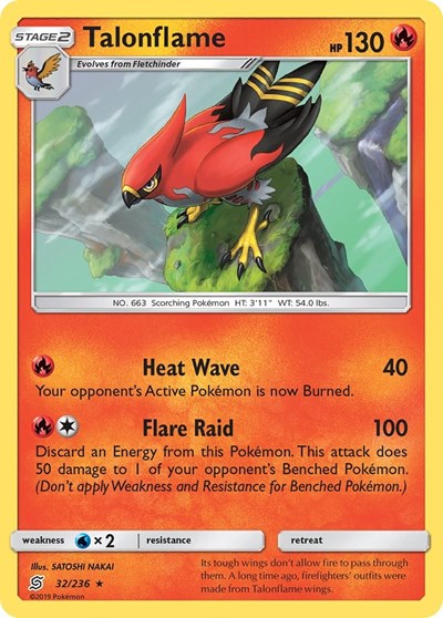 Talonflame - 32/236 (Rare) [UNM-32-R]