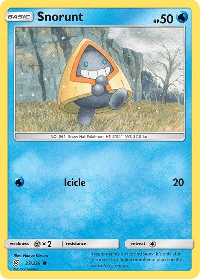 Snorunt - 37/236 (Common) [UNM-37-C]