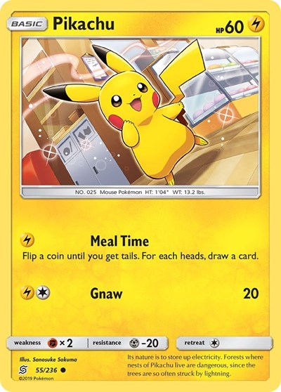 Pikachu - 55/236 (Common) [UNM-55-C]