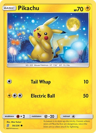 Pikachu - 56/236 (Common) [UNM-56-C]