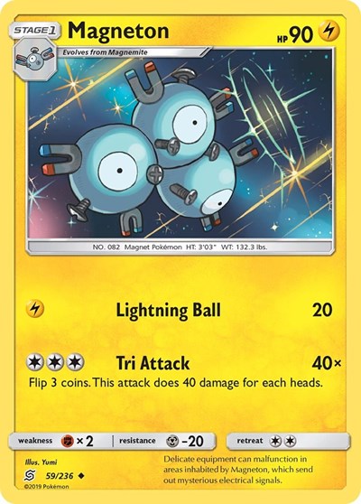 Magneton - 59/236 (Uncommon) [UNM-59-U]