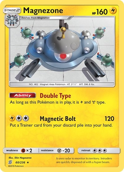 Magnezone - 60/236 (Holo Rare) [UNM-60-HR]