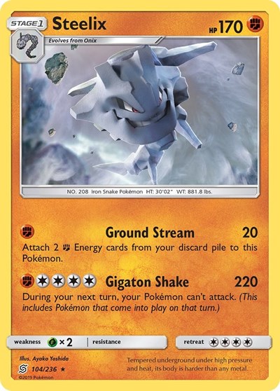 Steelix - 104/236 (Rare) [UNM-104-R]