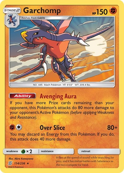 Garchomp - 114/236 (Holo Rare) [UNM-114-HR]