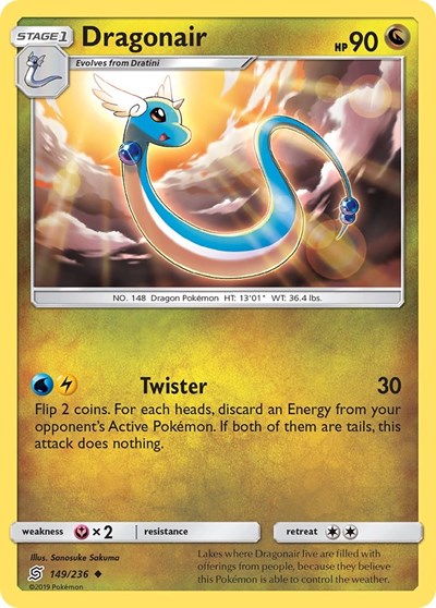 Dragonair - 149/236 (Uncommon) [UNM-149-U]