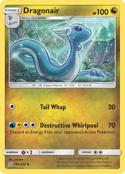 Dragonair - 150/236 (Uncommon) [UNM-150-U]