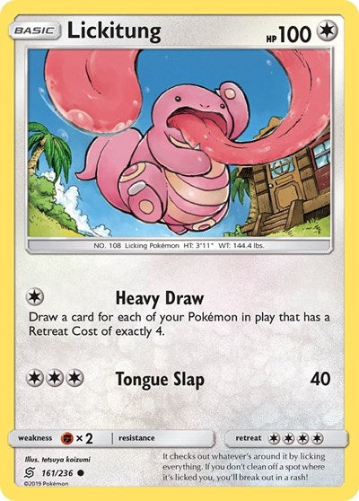 Lickitung - 161/236 (Common) [UNM-161-C]