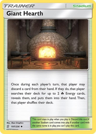 Giant Hearth - 197/236 (Uncommon) [UNM-197-U]