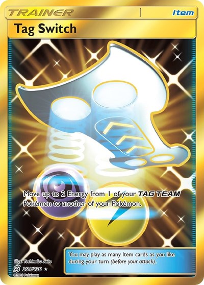 Tag Switch - 254/236 (Secret Rare) [UNM-254-SR]