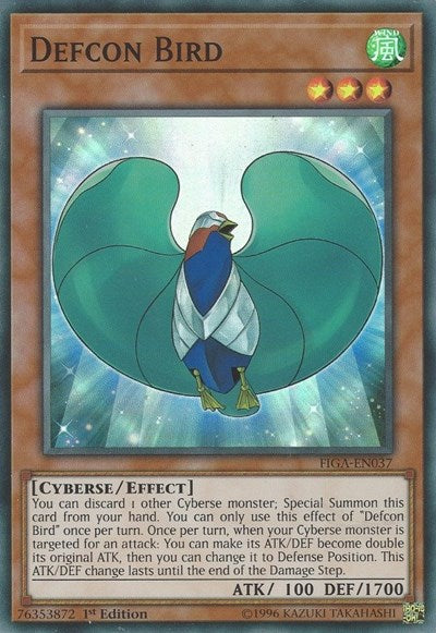 Defcon Bird (Super Rare) [FIGA-EN037-SuR]