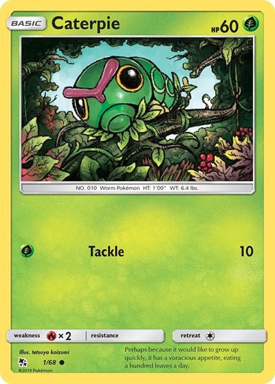 Caterpie - 1/68 (Common) [HIF-1-C]