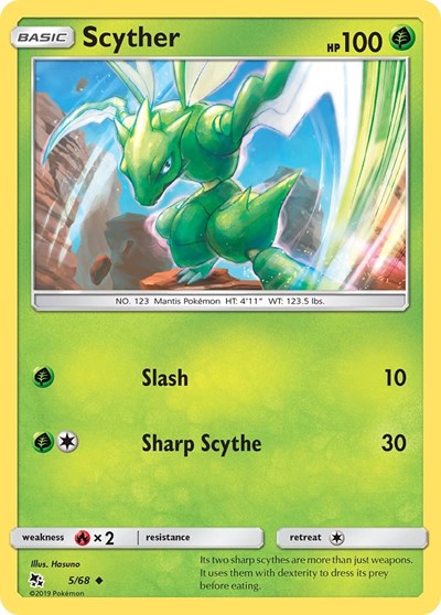 Scyther - 5/68 (Uncommon) [HIF-5-U]