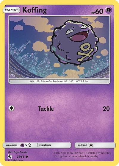 Koffing - 28/68 (Common) [HIF-28-C]