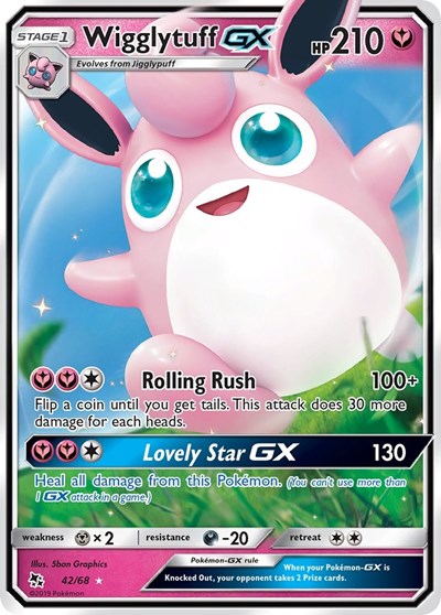 Wigglytuff GX - 42/68 (Ultra Rare) [HIF-42-UR]