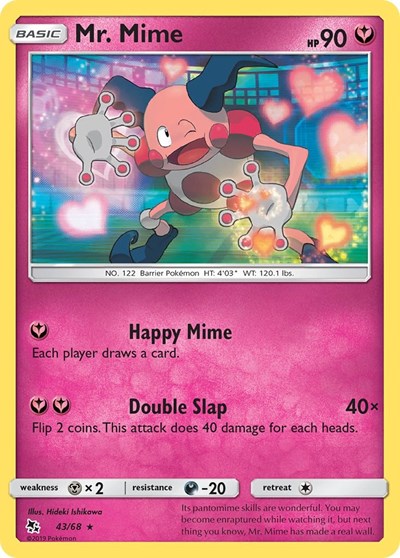 Mr. Mime - 43/68 (Rare) [HIF-43-R]