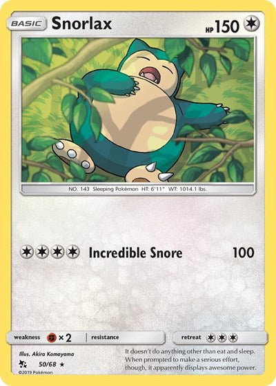 Snorlax - 50/68 (Rare) [HIF-50-R]