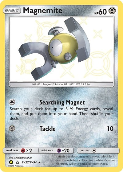 Magnemite - SV27/SV94 (Shiny Holo Rare) [HIF-SV27-SHHR]