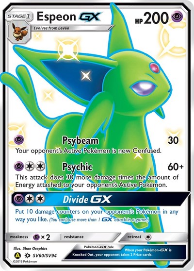 Espeon GX - SV60/SV94 (Shiny Holo Rare) [HIF-SV60-SHHR]