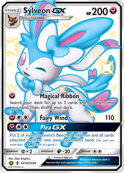 Sylveon GX - SV76/SV94 (Shiny Holo Rare) [HIF-SV76-SHHR]