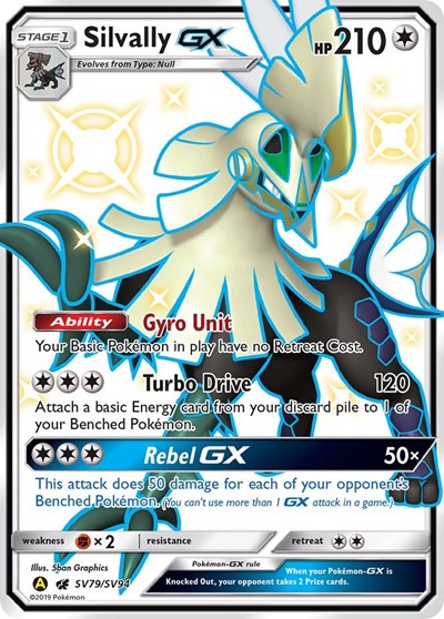 Silvally GX - SV79/SV94 (Shiny Holo Rare) [HIF-SV79-SHHR]