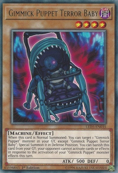 Gimmick Puppet Terror Baby (Rare) [LED5-EN035-R]