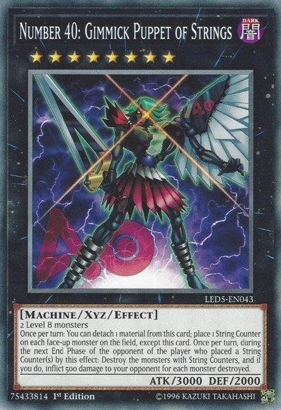 Number 40: Gimmick Puppet of Strings (Common) [LED5-EN043-C]