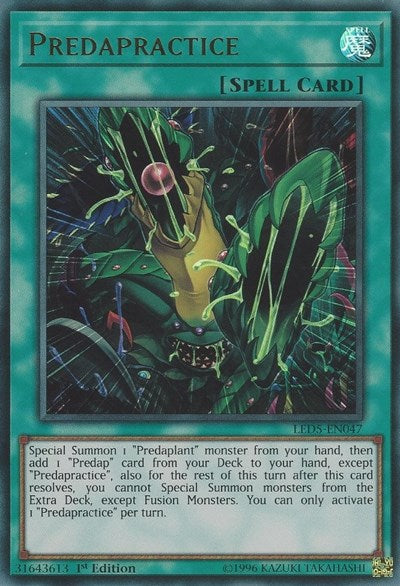 Predapractice (Ultra Rare) [LED5-EN047-UR]