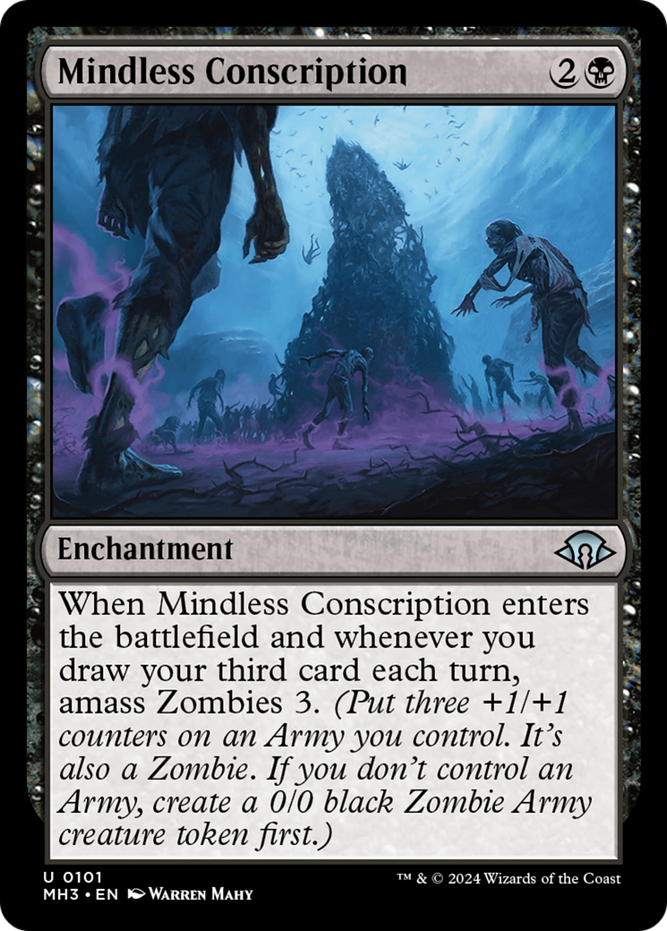 Mindless Conscription [MH3-101]