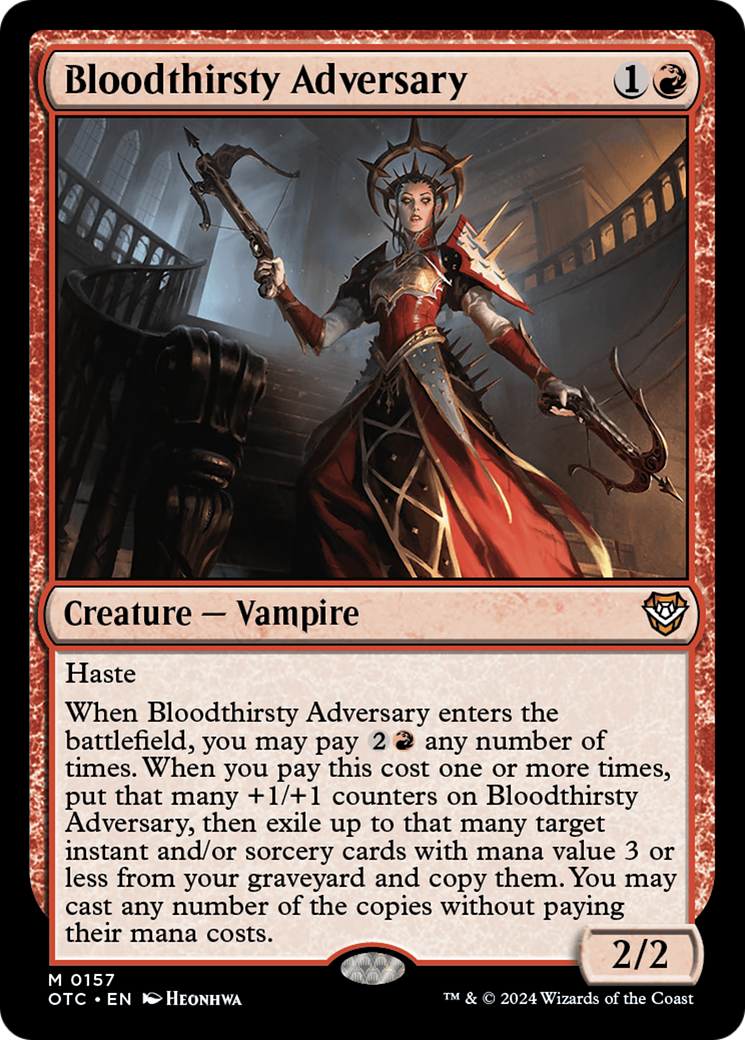 Bloodthirsty Adversary [OTC-157]