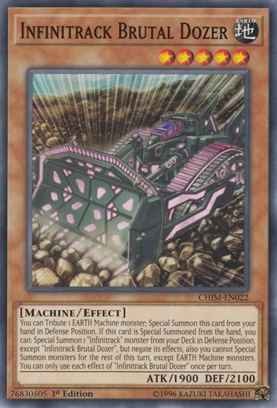 Infinitrack Brutal Dozer (Common) [CHIM-EN022-C]