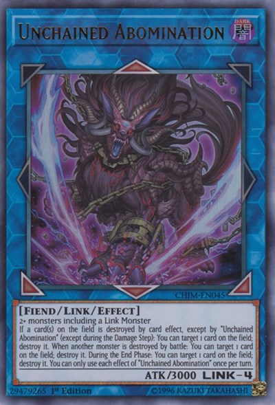 Unchained Abomination (Ultra Rare) [CHIM-EN045-UR]