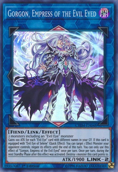 Gorgon, Empress of the Evil Eyed (Super Rare) [CHIM-EN048-SuR]