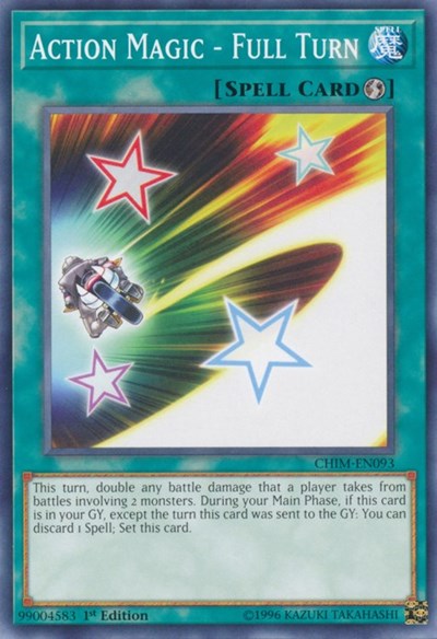 Action Magic - Full Turn (Common) [CHIM-EN093-C]