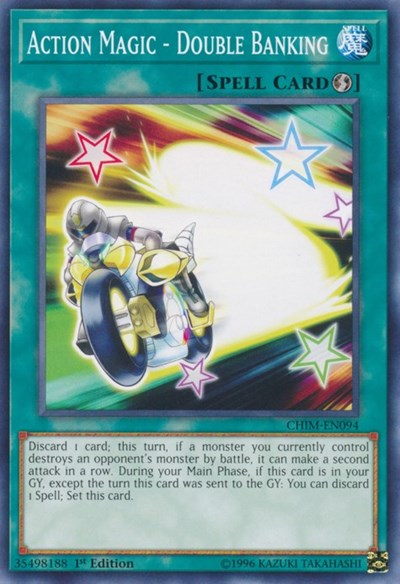 Action Magic - Double Banking (Common) [CHIM-EN094-C]