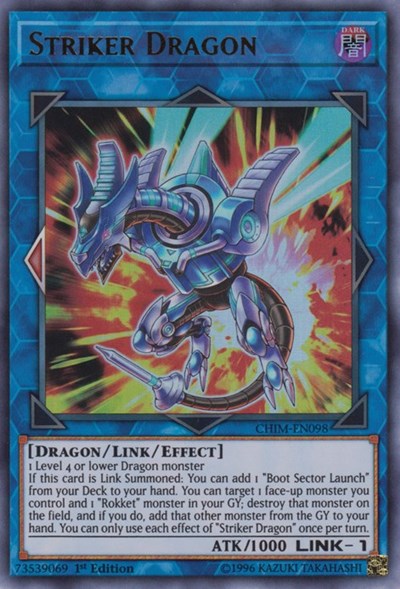 Striker Dragon (Ultra Rare) [CHIM-EN098-UR]