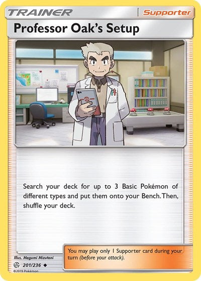 Professor Oak's Setup - 201/236 (Uncommon) [CEC-201-U]