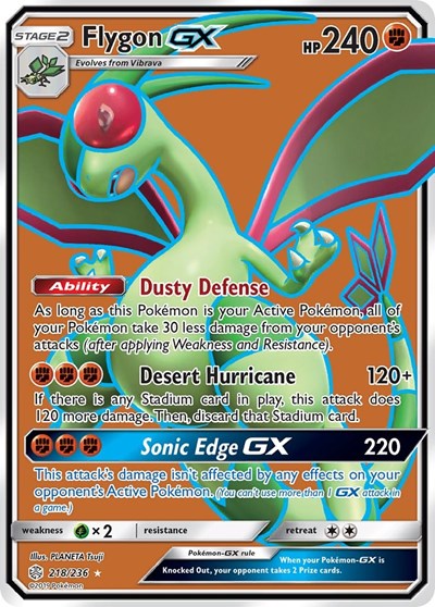 Flygon GX - 218/236 (Ultra Rare) [CEC-218-UR]