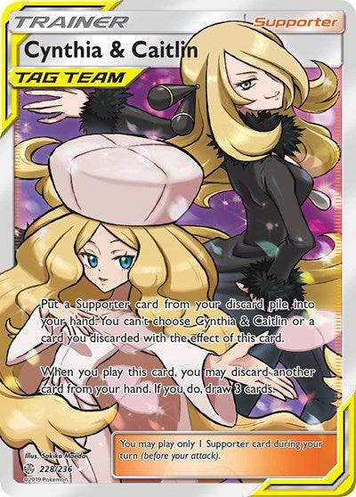 Cynthia & Caitlin - 228/236 (Ultra Rare) [CEC-228-UR]