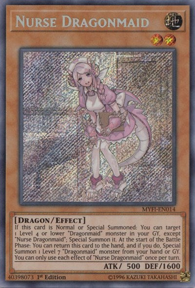 Nurse Dragonmaid (Secret Rare) [MYFI-EN014-SeR]