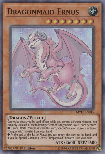 Dragonmaid Ernus (Super Rare) [MYFI-EN015-SuR]