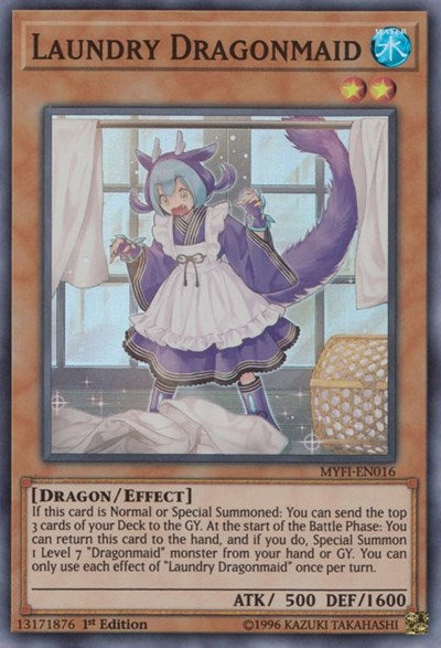 Laundry Dragonmaid (Super Rare) [MYFI-EN016-SuR]