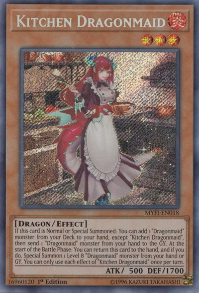 Kitchen Dragonmaid (Secret Rare) [MYFI-EN018-SeR]