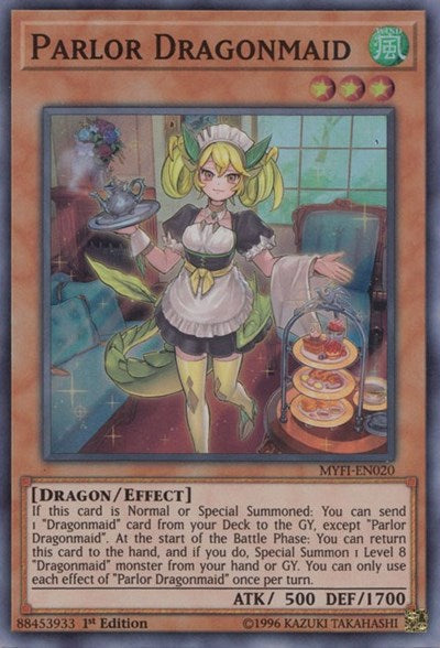 Parlor Dragonmaid (Super Rare) [MYFI-EN020-SuR]