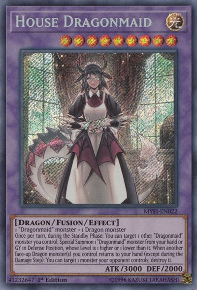 House Dragonmaid (Secret Rare) [MYFI-EN022-SeR]