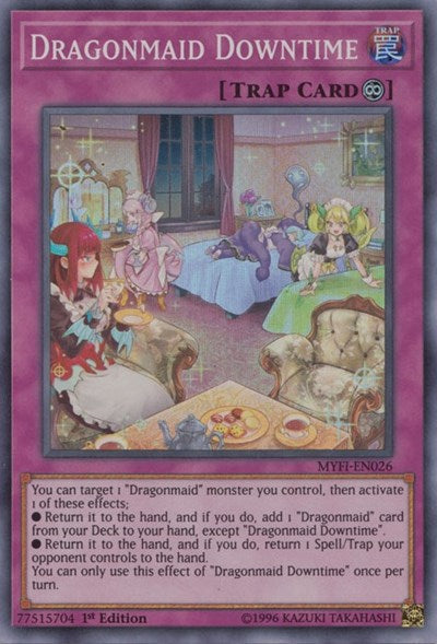 Dragonmaid Downtime (Super Rare) [MYFI-EN026-SuR]