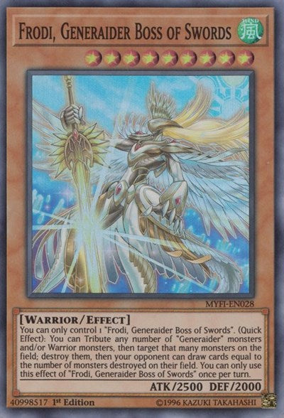 Frodi, Generaider Boss of Swords (Super Rare) [MYFI-EN028-SuR]